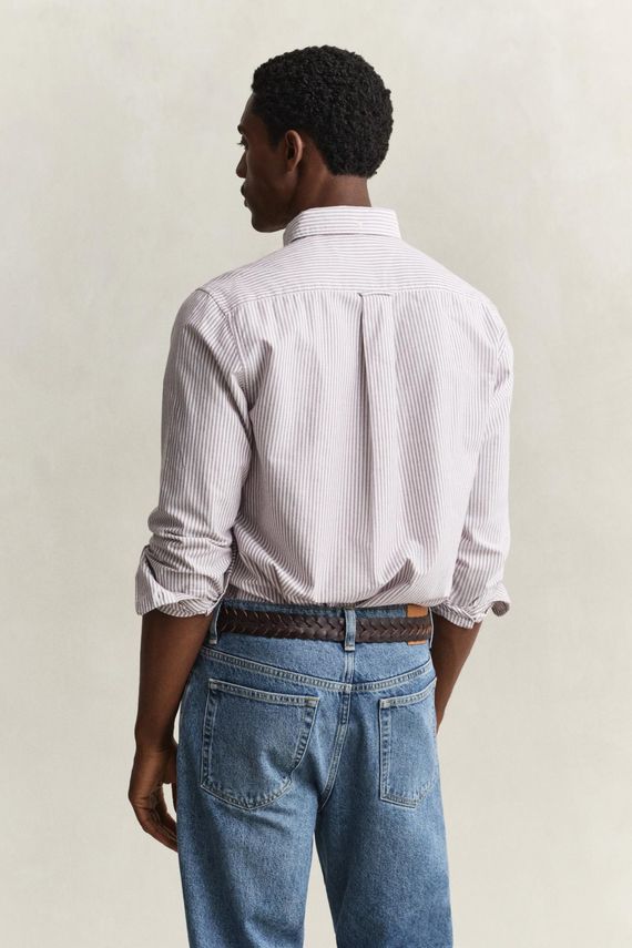 REG OXFORD BANKER STRIPE SHIRT
