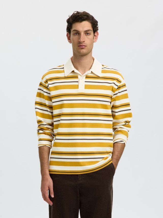 SLMRELAXJACK STRIPE LS POLO