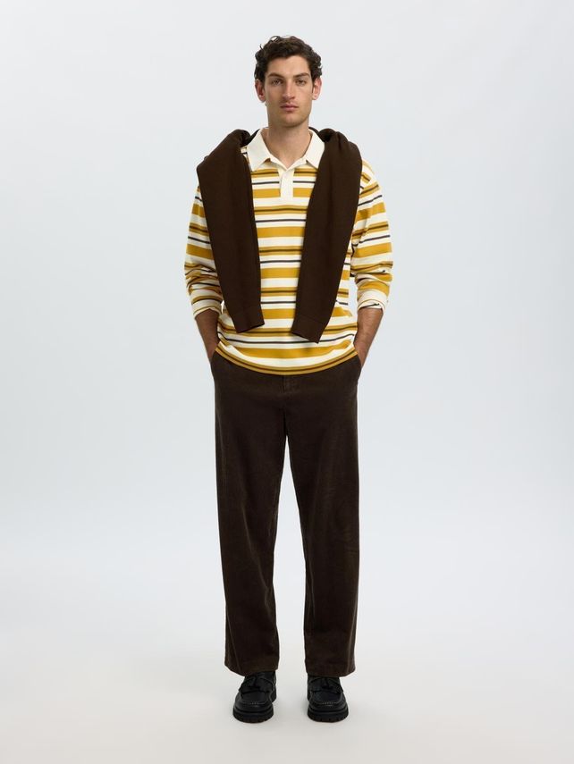 SLMRELAXJACK STRIPE LS POLO