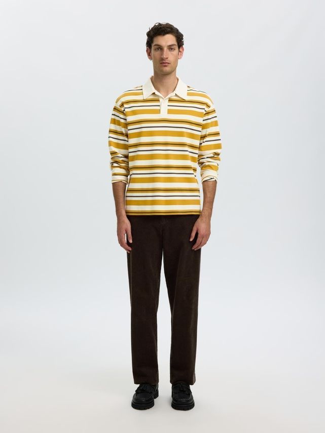 SLMRELAXJACK STRIPE LS POLO