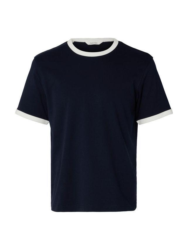 SLMTAJ RINGER MID PEACH SS O-NECK T
