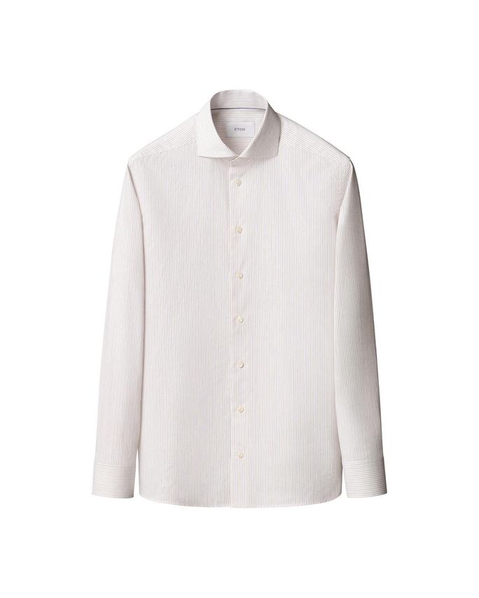 Striped Fine Twill Shirt