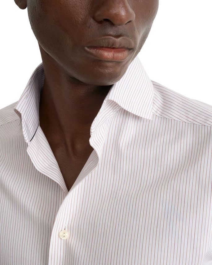 Striped Fine Twill Shirt