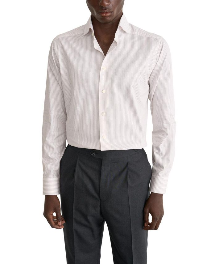 Striped Fine Twill Shirt