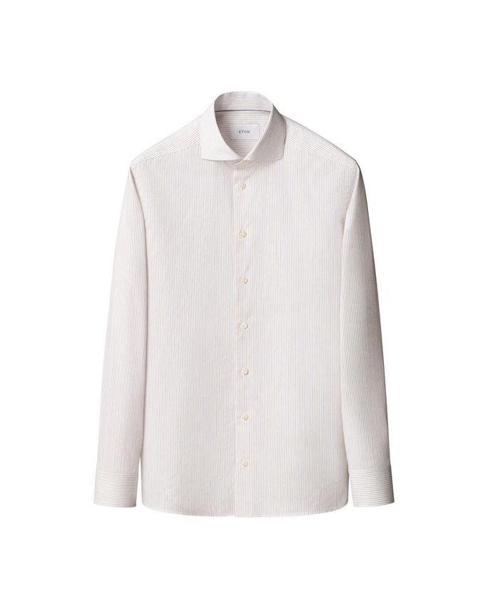Striped Fine Twill Shirt
