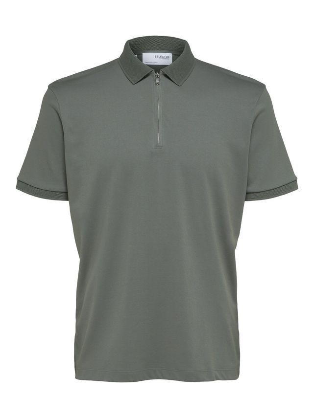 SLHFAVE ZIP SS POLO B