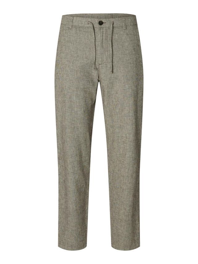 SLH172-SLIMTAPE BRODY LINEN PANT NO
