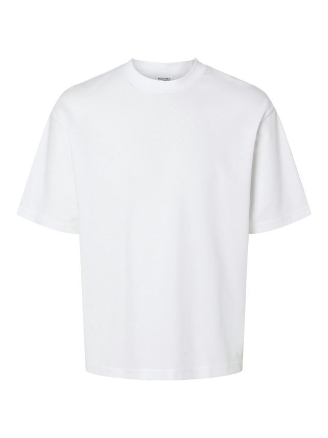 SLHLOOSEOSCAR SS O-NECK TEE NOOS