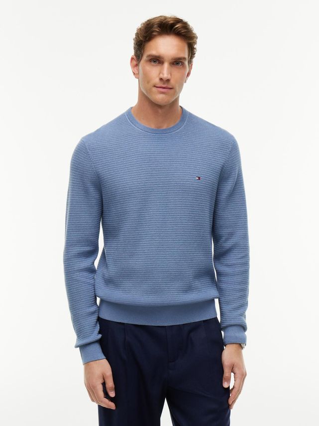 PIMA CTN CASH STRUCTURE CREWNECK