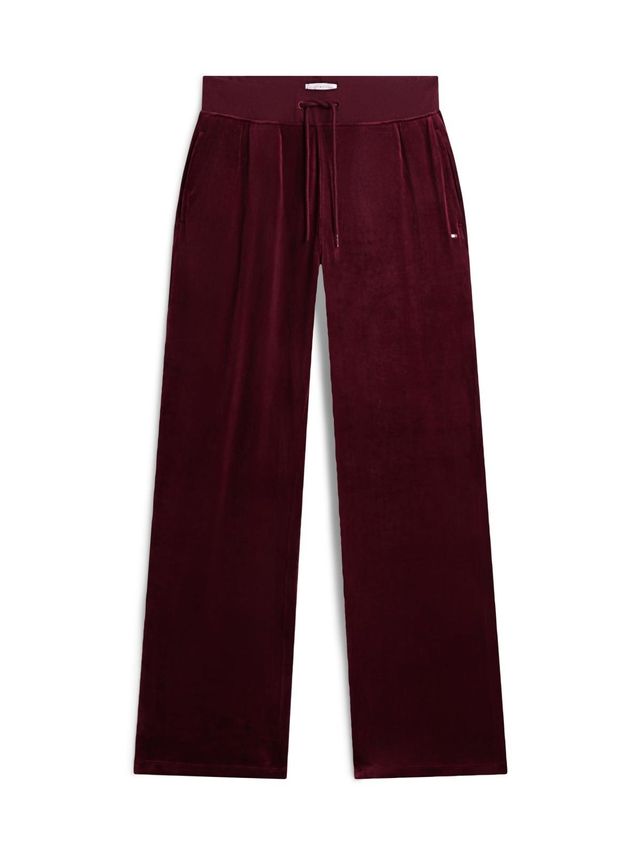 VELOUR TRACK PANTS