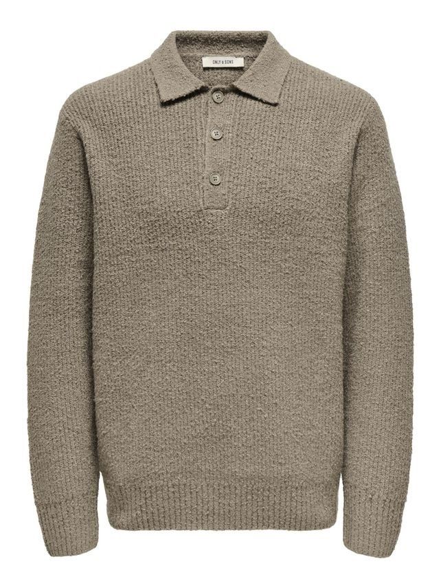 ONSDALE RLX LS POLO KNIT NOOS