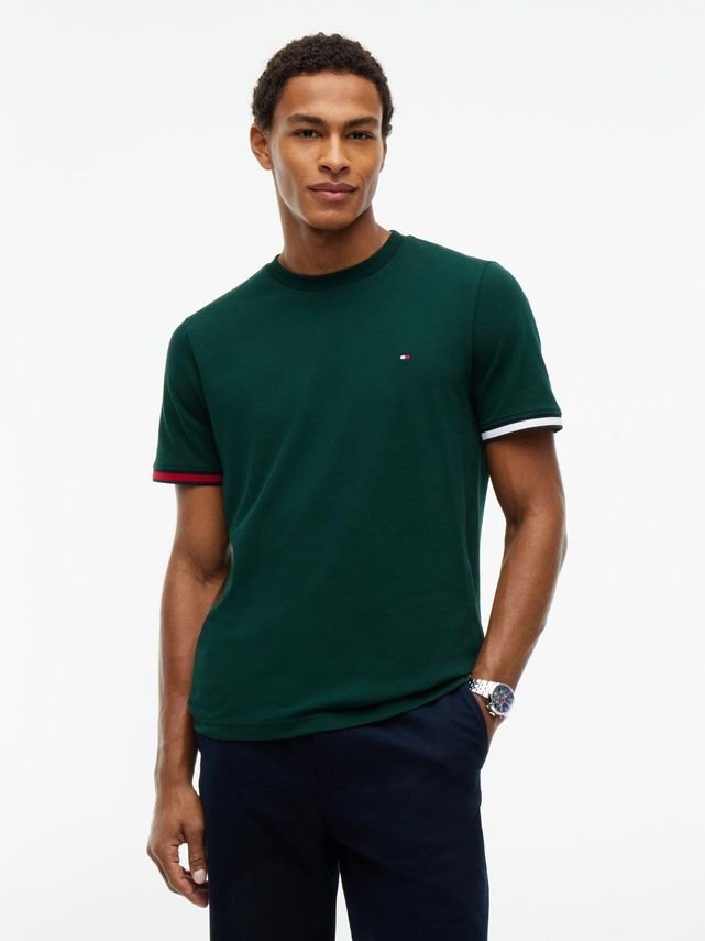 ESS PIQUE DETAIL TEE